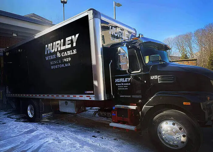 Hurley covered truck